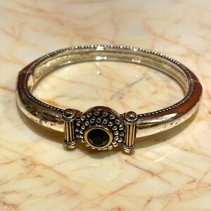 Napier Cuff Bracelet w/ Amethyst Stone